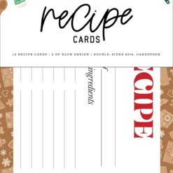 Recipe Cards - Baking Spirits Bright