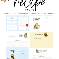 Alternative view of Recipe Cards - Winnie the Pooh