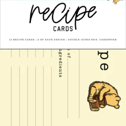 Recipe Cards - Winnie the Pooh