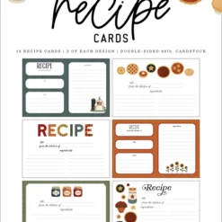 Alternative view of Recipe Cards -Americana