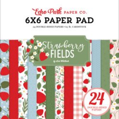 Strawberry Fields 6x6 Paper Pad