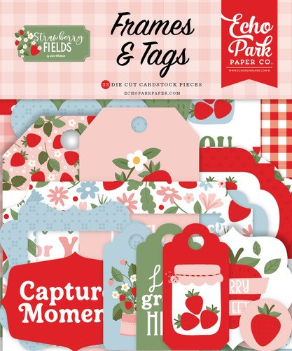 Strawberry Fields Frames & Tags