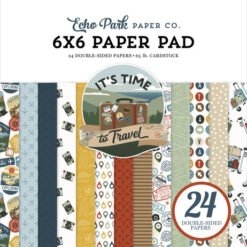 It's Time to Travel 6x6 Paper Pad
