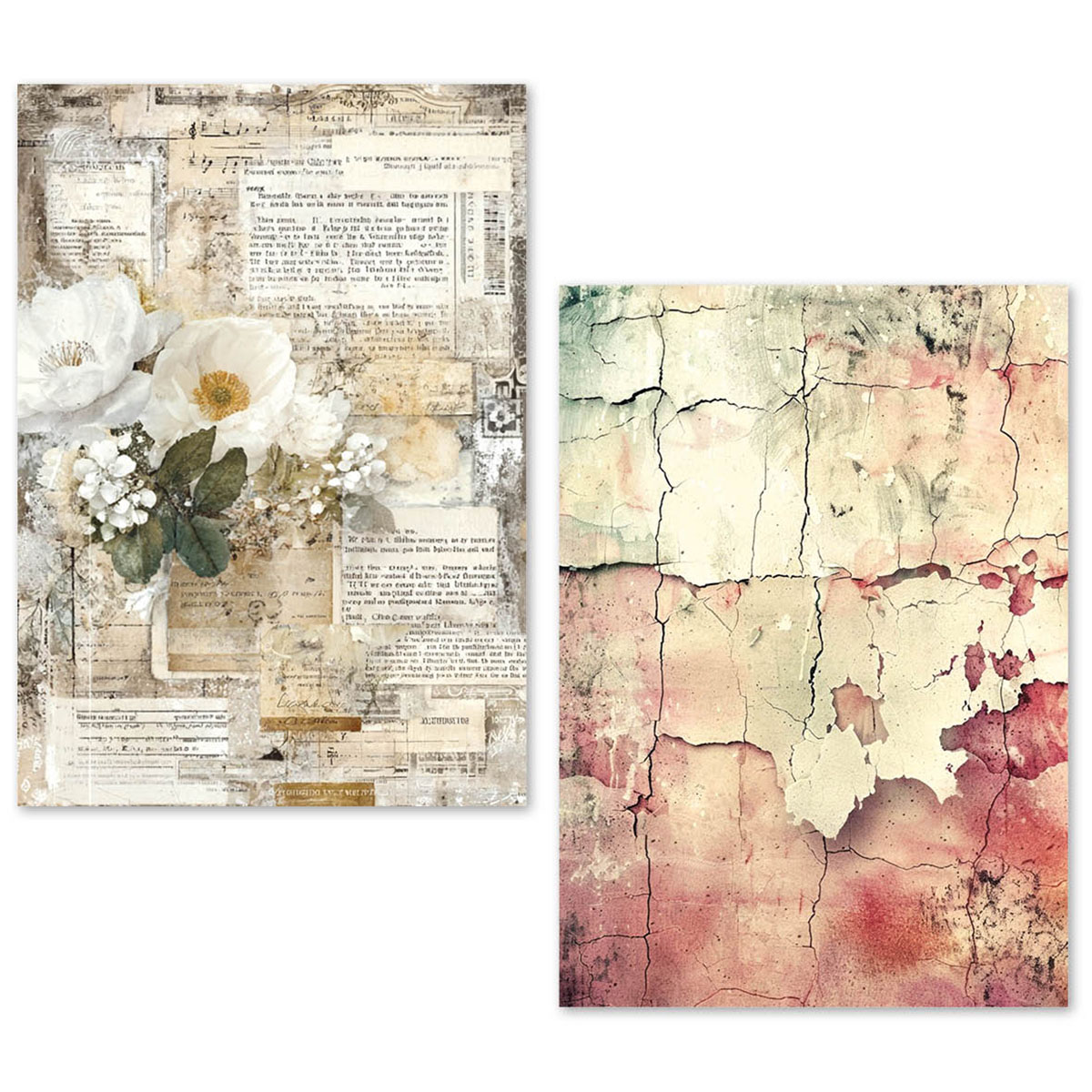 Tissue Paper A5 - Wild Blossoms Pack of 24 - Image 9