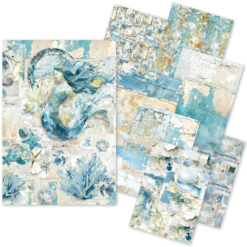 Mixed Media Edge of the Ocean