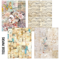 Alternative view of Sound of Spring Rice Paper A5 MIXED 8/Pkg