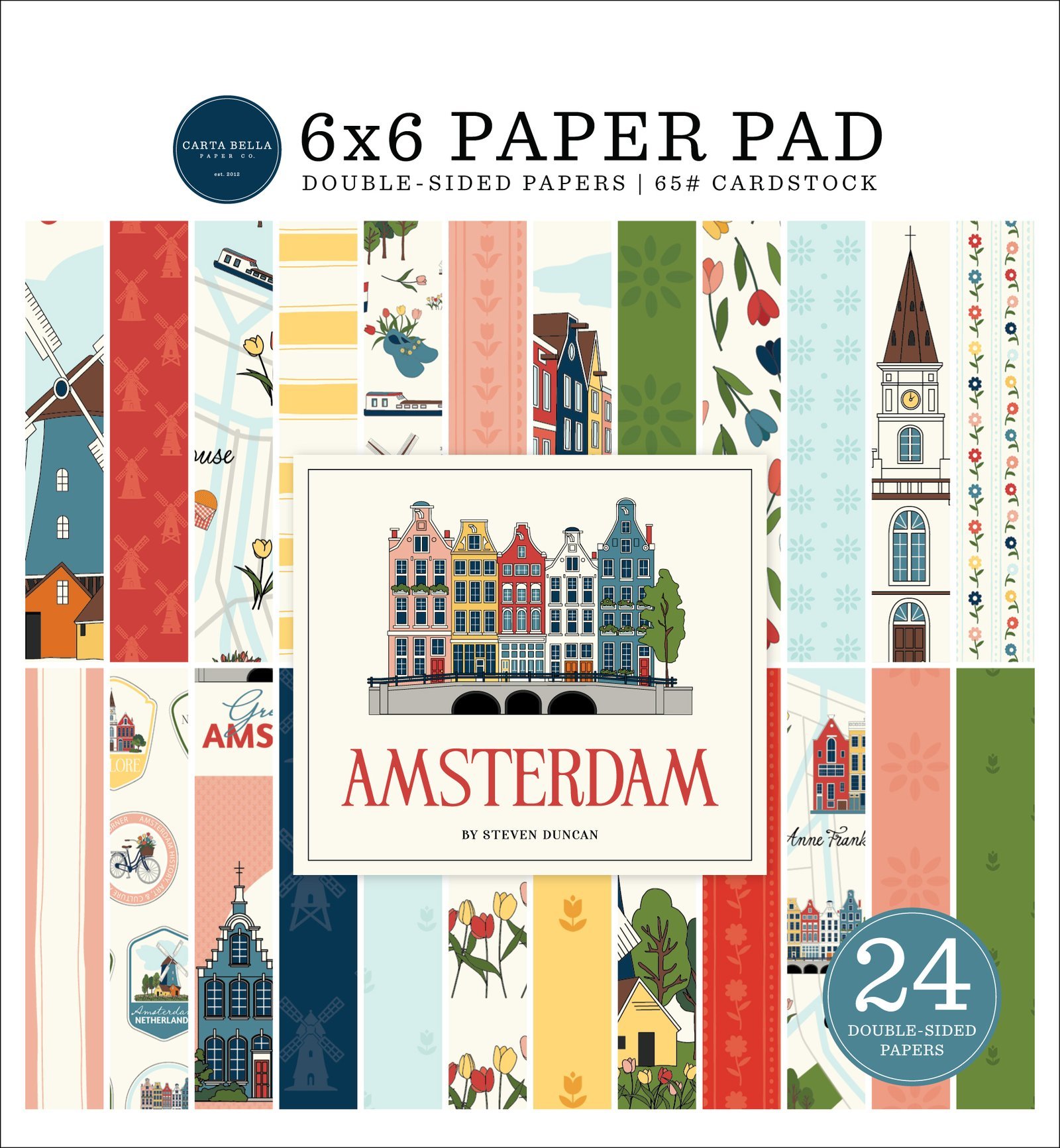 Amsterdam 6x6 Paper Pad