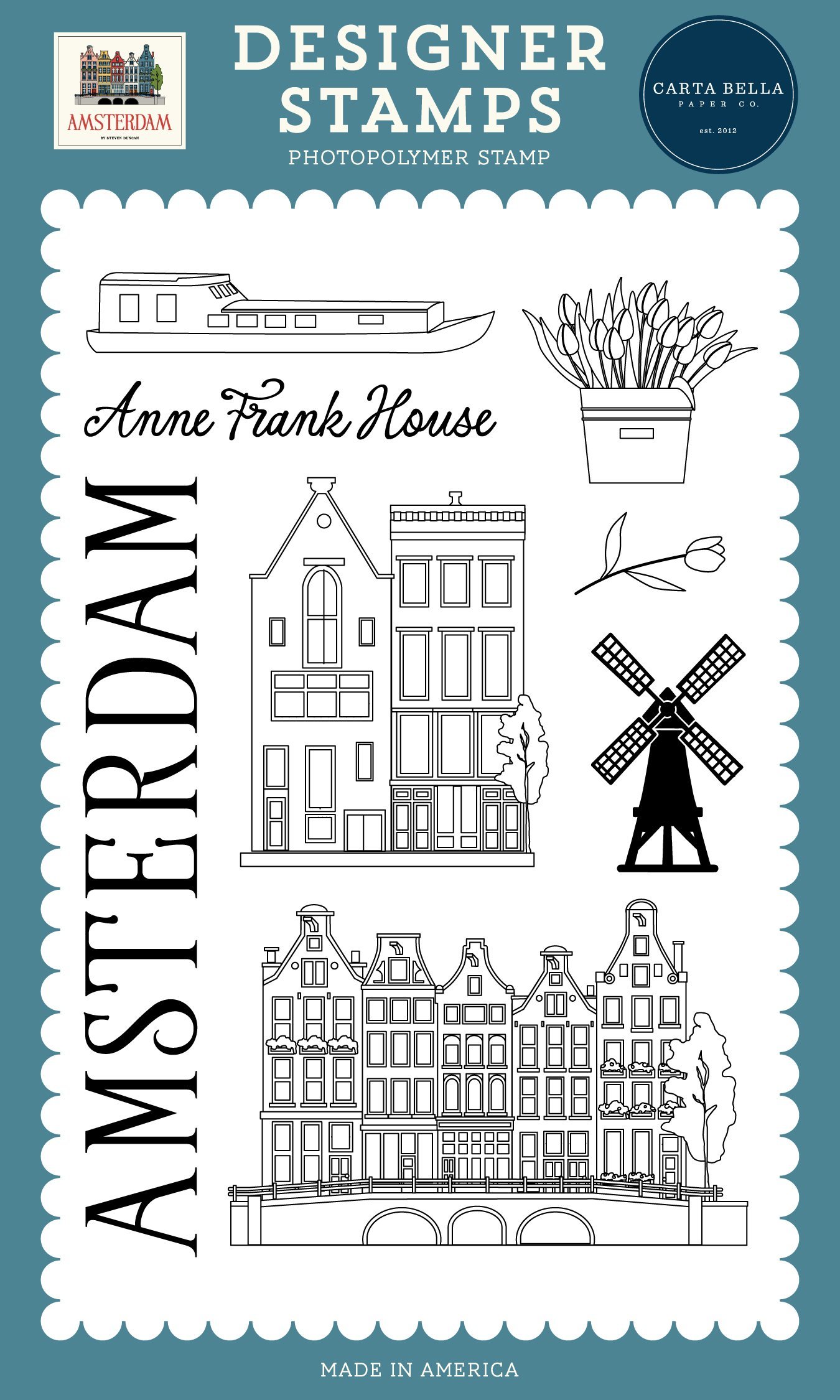 Amsterdam Stamp Set