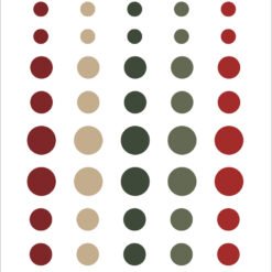 Have A Beary Christmas Enamel Dots