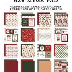 Alternative view of Have A Beary Christmas Cardmakers 6X6 Mega Pad