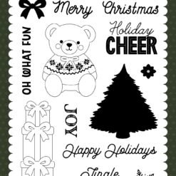 Have A Beary Christmas Holiday Cheer Stamp Set