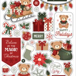Have A Beary Christmas Puffy Stickers