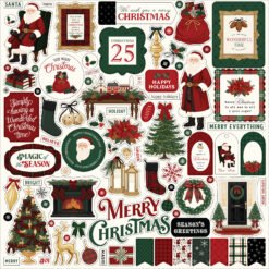 Classic Christmas Element Sticker