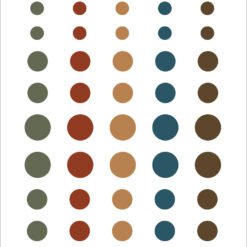 Here Comes Autumn Enamel Dots