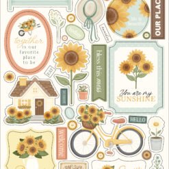 Home Sweet Home 6x13 Chipboard Accents
