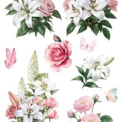 Garden Whispers A4 Rice Paper Single Sheet