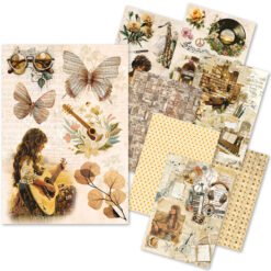 Seventies Rice Paper A5 MIXED 8/Pkg