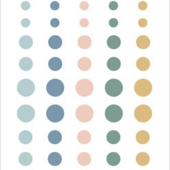 Silly Goose Winter Enamel Dots