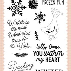 Silly Goose Winter Frozen Fun Stamp Set