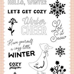 Silly Goose Winter Winter Cheer Stamp Set