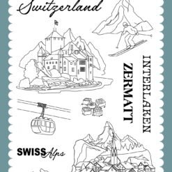 Switzerland Stamp Set