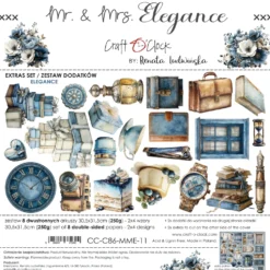 Craft O'Clock Mr & Mrs Elegance Extras Flowers Set 4