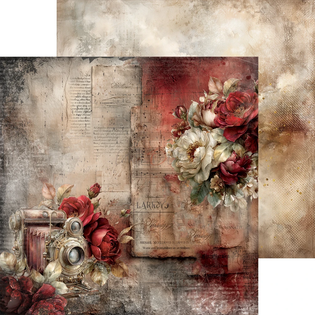 Alternative view of Craft O'Clock Silver Screen Magic 8x8 Main Papers