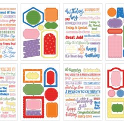 Alternative view of Essentials Celebration Phrases Sticker Book