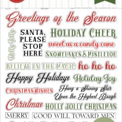 Essentials Christmas Phrases Sticker Book