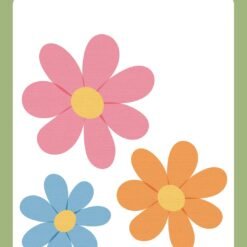 Dragonfly Embossed Flower Trio Die Set