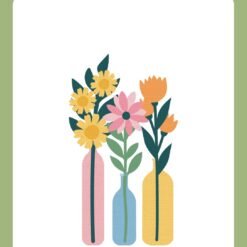 Dragonfly Full Bloom Vases Die Set