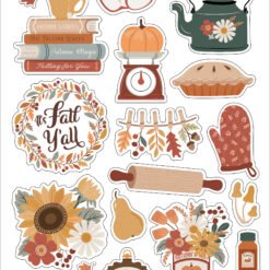 Feels Like Fall 6x13 Chipboard Accents