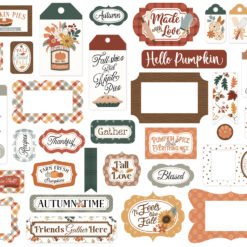 Alternative view of Feels Like Fall Frames & Tags