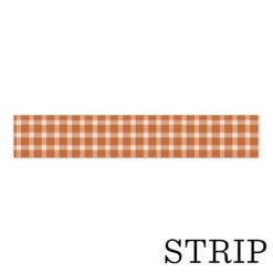 Feels Like Fall Autumn Gingham Washi Tape