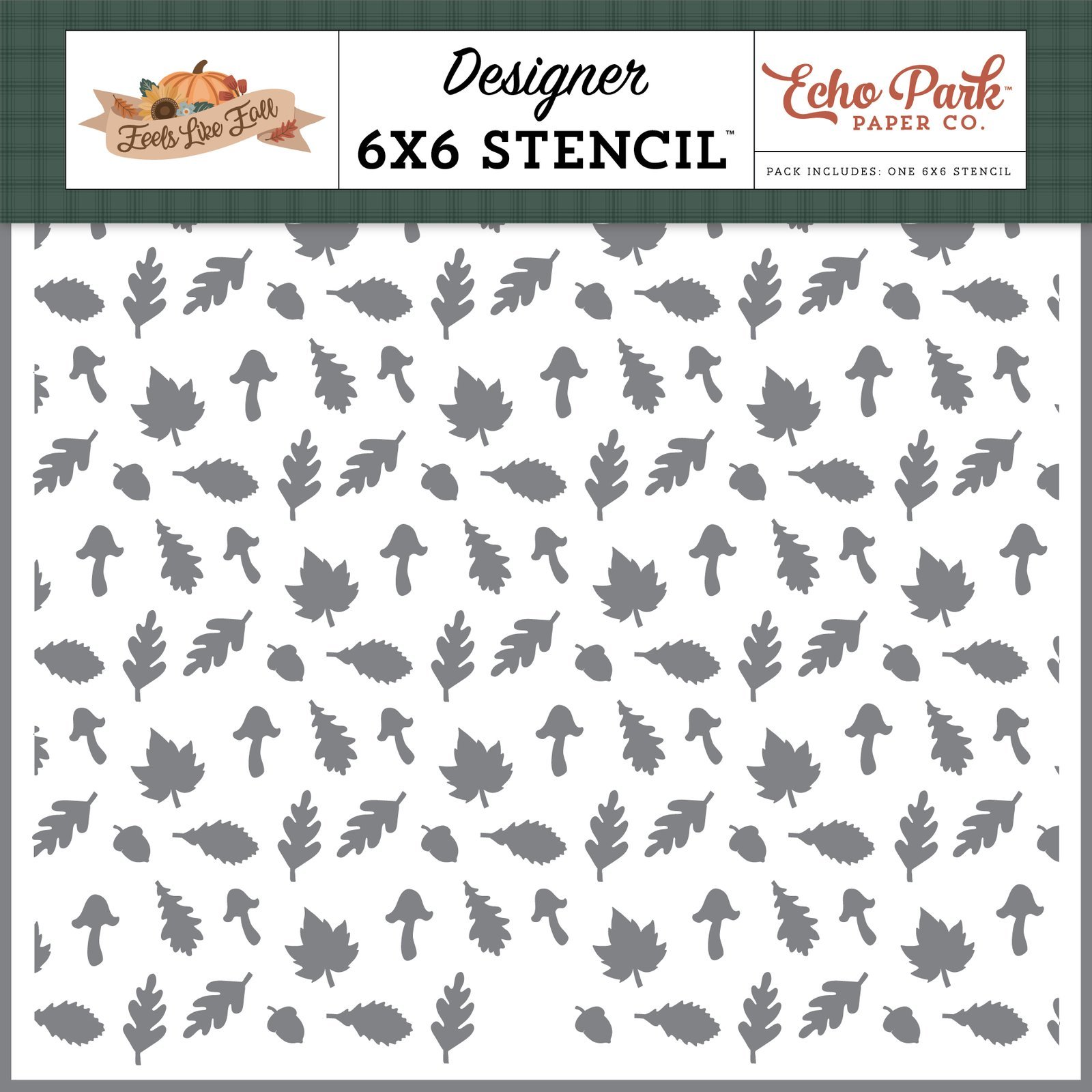 Feels Like Fall Autumn Scatter Stencil