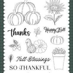 Feels Like Fall Squash And Pumpkins Stamp Set