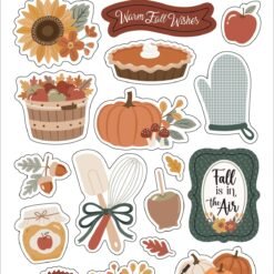 Feels Like Fall Puffy Stickers