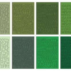 Alternative view of Essentials Green Alpha Sticker Book