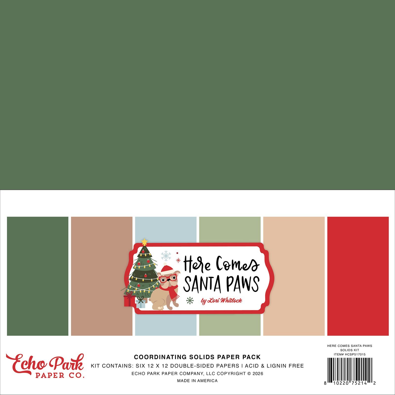 Here Comes Santa Paws Solids Kit