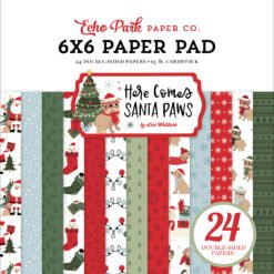 Here Comes Santa Paws 6x6 Paper Pad