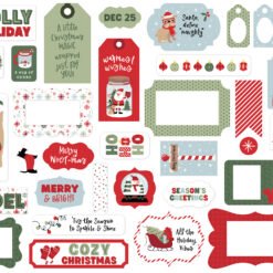 Alternative view of Here Comes Santa Paws Frames & Tags
