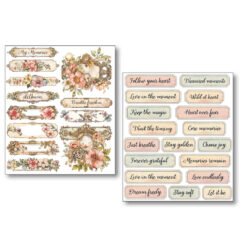 Alternative view of Art Stickers - Lost in Time Pack of 10
