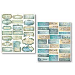 Alternative view of Art Stickers - Edge of the Ocean Pack of 10