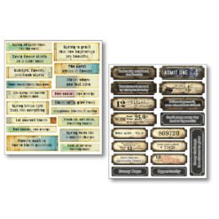 Alternative view of Art Stickers - Sound of Spring Pack of 10