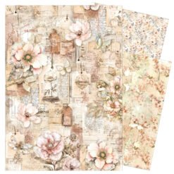 Lost in Time A3 Rice Paper 3/pk