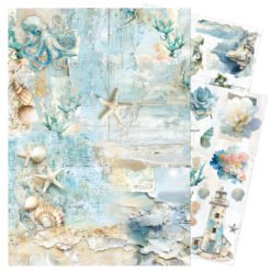 Edge of the Ocean A3 Rice Paper 3/pk