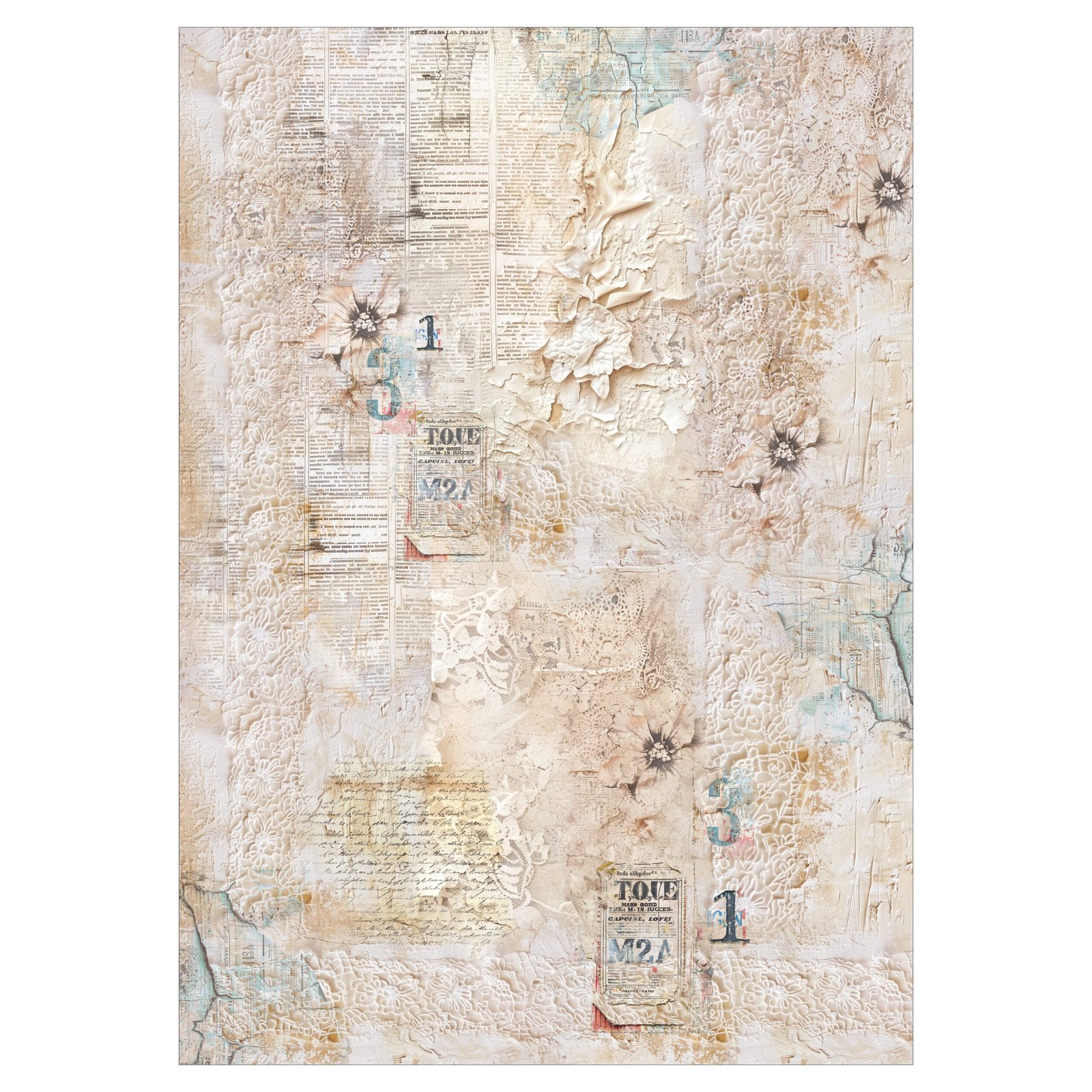 Sound of Spring A3 Rice Paper 3/pk - Image 2