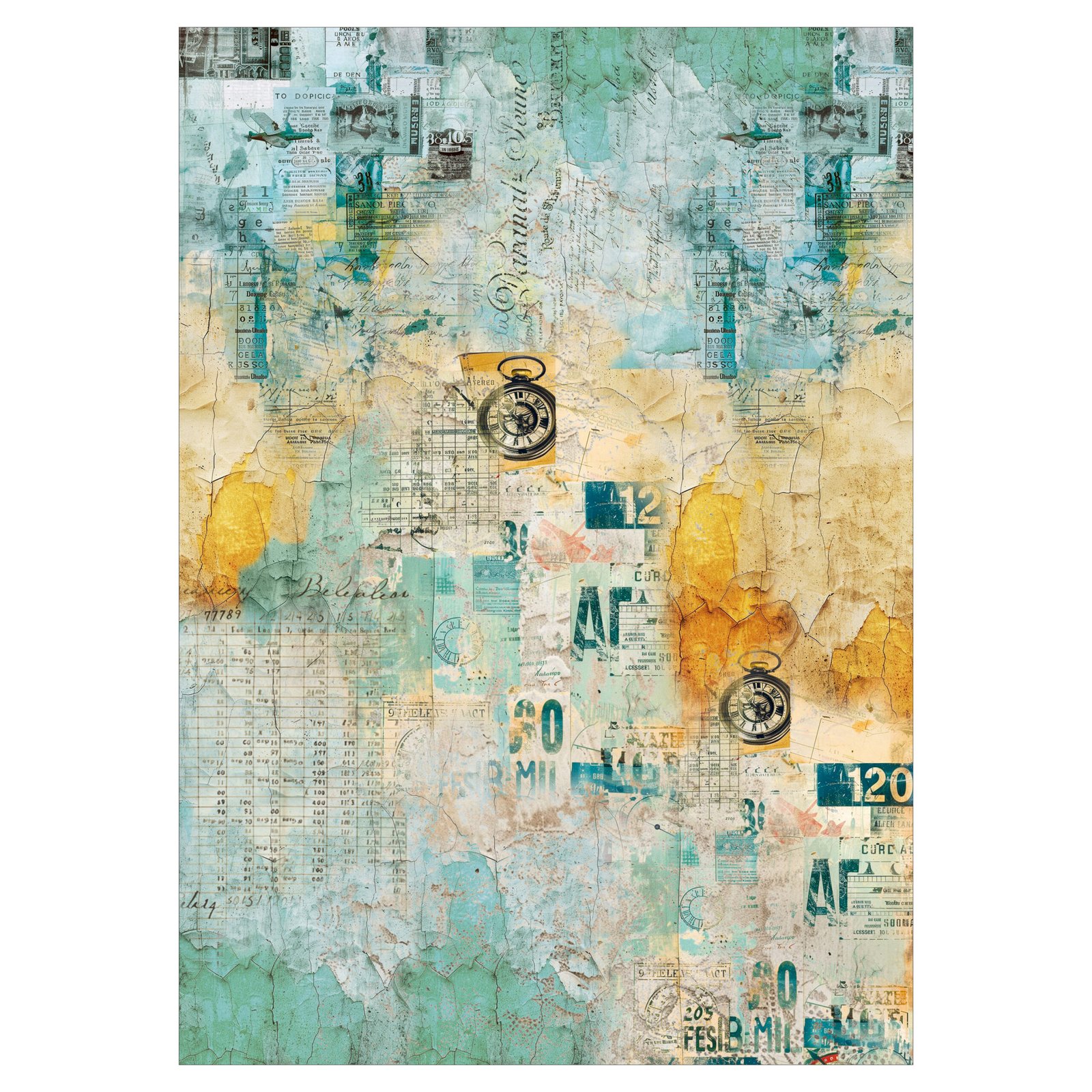 Sound of Spring A3 Rice Paper 3/pk - Image 3