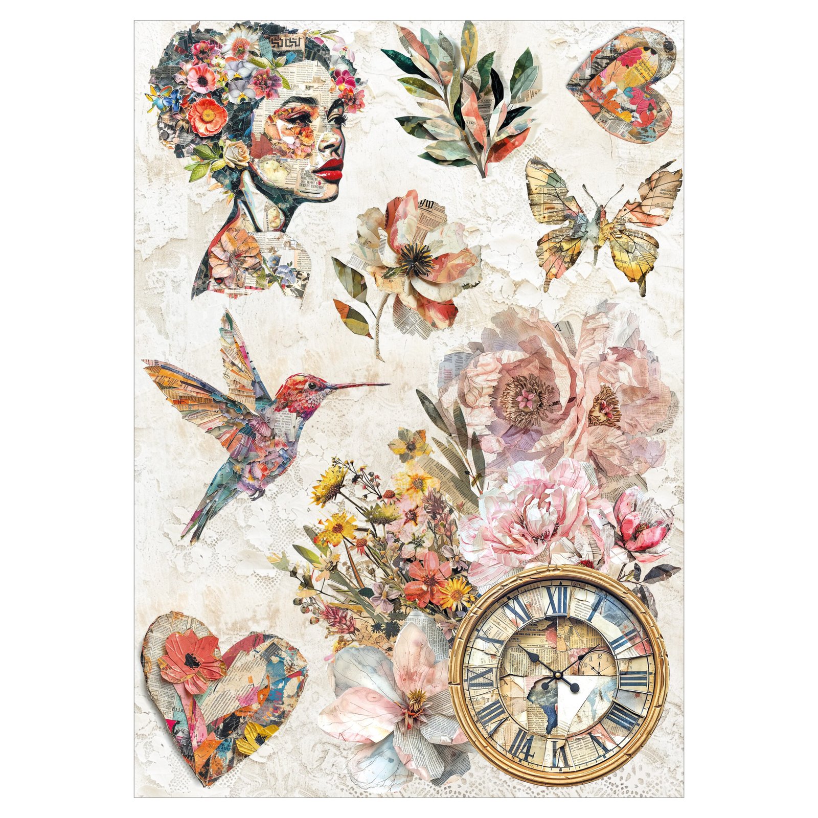 Sound of Spring A3 Rice Paper 3/pk - Image 4