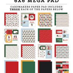 Alternative view of Mouse And Me Christmas Cardmakers 6X6 Mega Pad